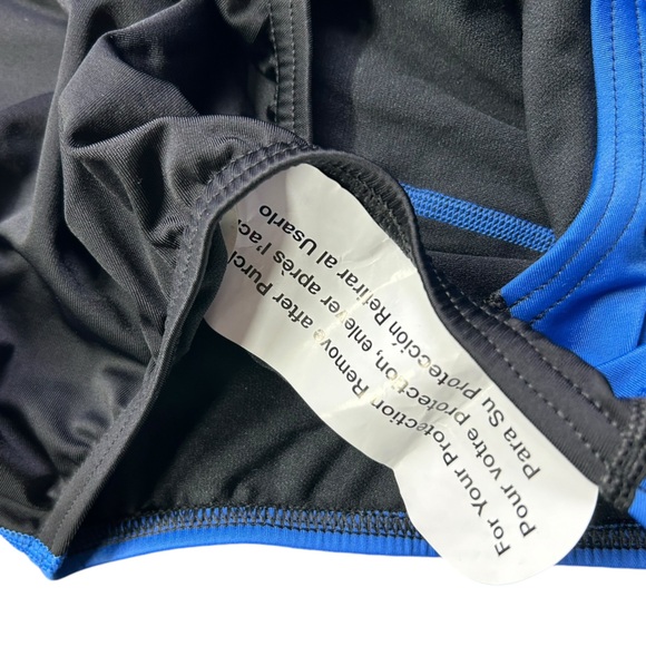 SPEEDO PRO LT womens splice fly back Team Royal Blue one piece swimsuit NWT - Picture 5 of 7